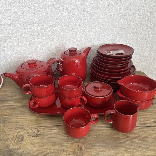 Vintage rotes tee - rotes,